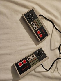 Nintendo console NES PAL A Super Mario bros 3 Tetris world cup Rad racer Digger