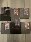 Mega Man 1 2 3 4 5 6 CARTS ONLY Nintendo NES Authentic/Tested! Great Shape!