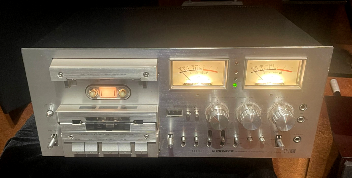 Pioneer CT-F1000 Single Compact Cassette Deck for sale online | eBay