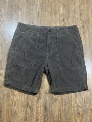 Outerknown Seventyseven Utility Cord Shorts Organic Cotton Men's 33 x 8''