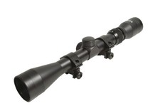 Swiss Arms Telescopic Rifle Air Scope 3-9x40 With 20mm Mounts Airsoft