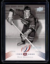 2008-09 Upper Deck Canadiens Centennial Ken Mosdell. 083/100 #54