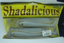Strike King SHDLC5.5-583 Shadalicious 5.5" Blue Lizard Shad 6 per Bag