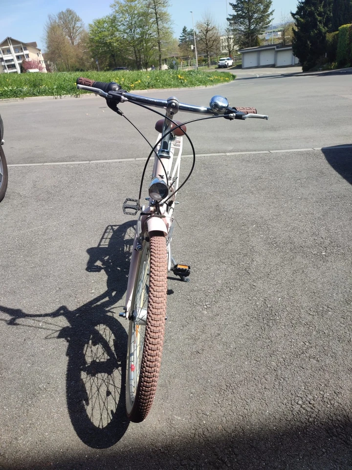 Mädchen Velo RH: 32cm, 7 Gänge, rosa, 3 Jahre alt