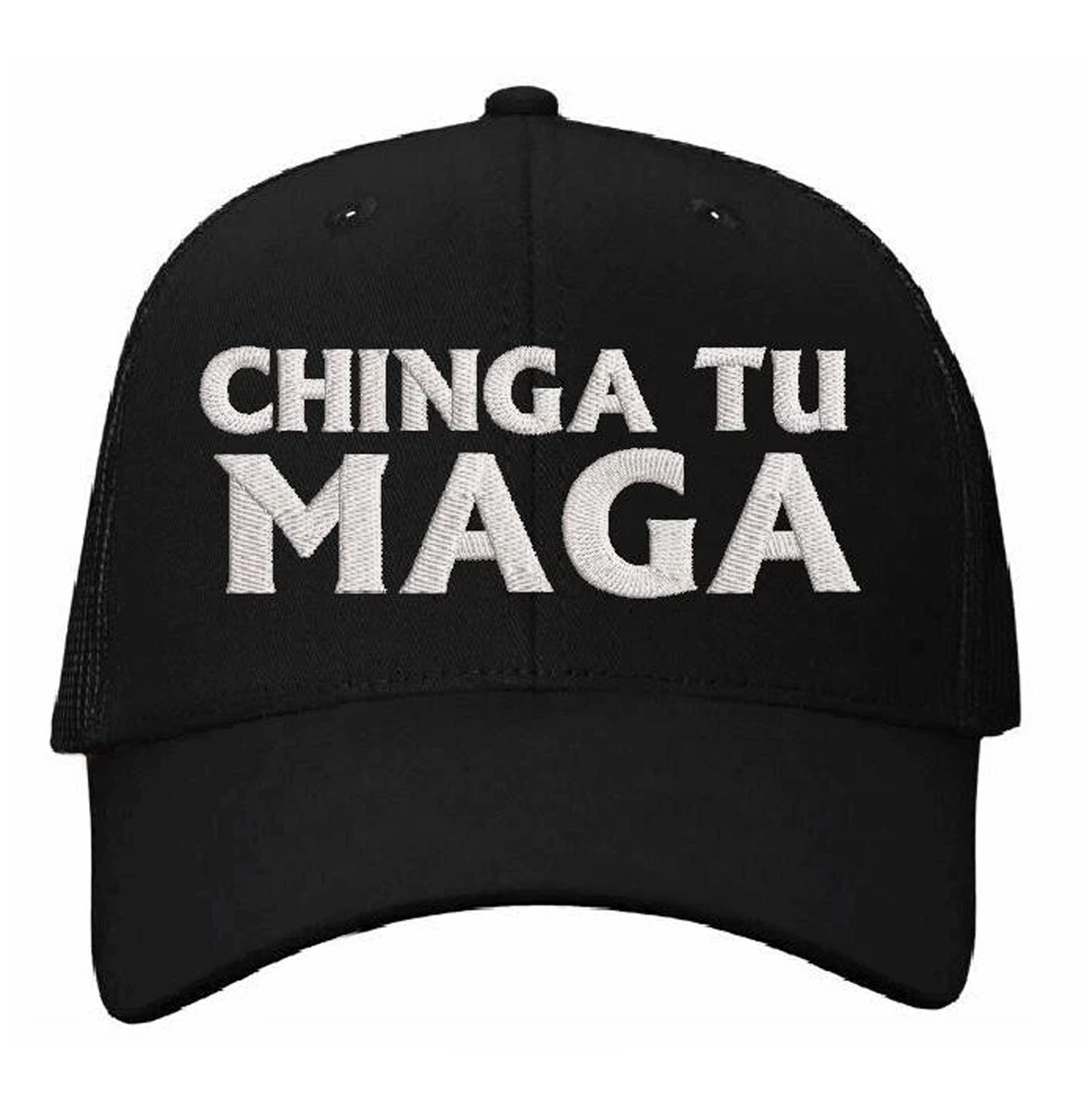 Anti-Trump Black MAGA Election 2025 Hat for Democrats & Independents
