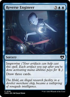 Reverse Engineer Foil Commander Masters 116 NM MTG
