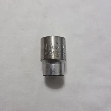 Mac Tools V166 1/2" 6 Point Chrome Socket 1/2" Drive Sabina - Made in USA