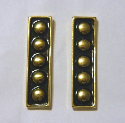 Star Trek: The Next Generation Fleet Admiral Collar Pins Set of Two NEW UNUSED