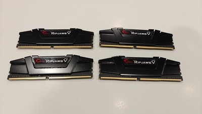 G.Skill Ripjaws V 32GB (4x8GB) RAM DDR4 3200MHz F4-3200C16D-16GVKB READ DESC.