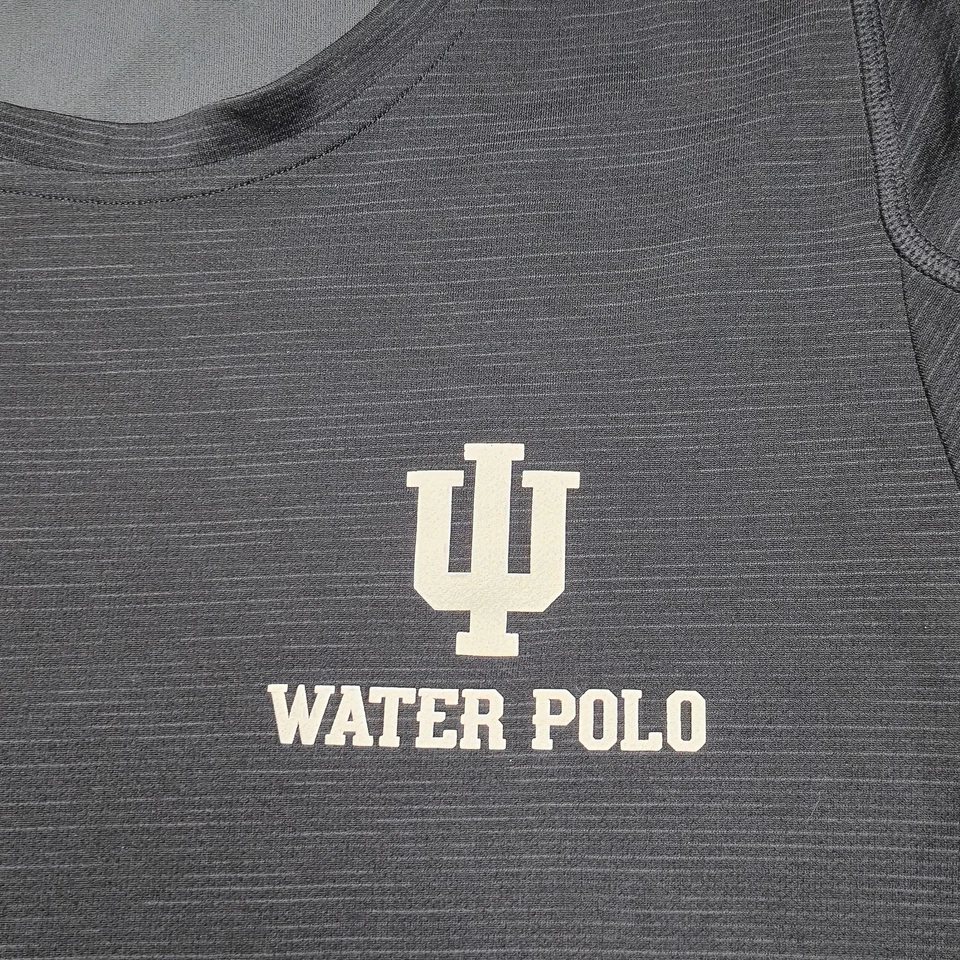 Indiana Hoosiers Shirt Pants Set M Womens S Black NCAA Water Polo Adidas - Image 2 of 4