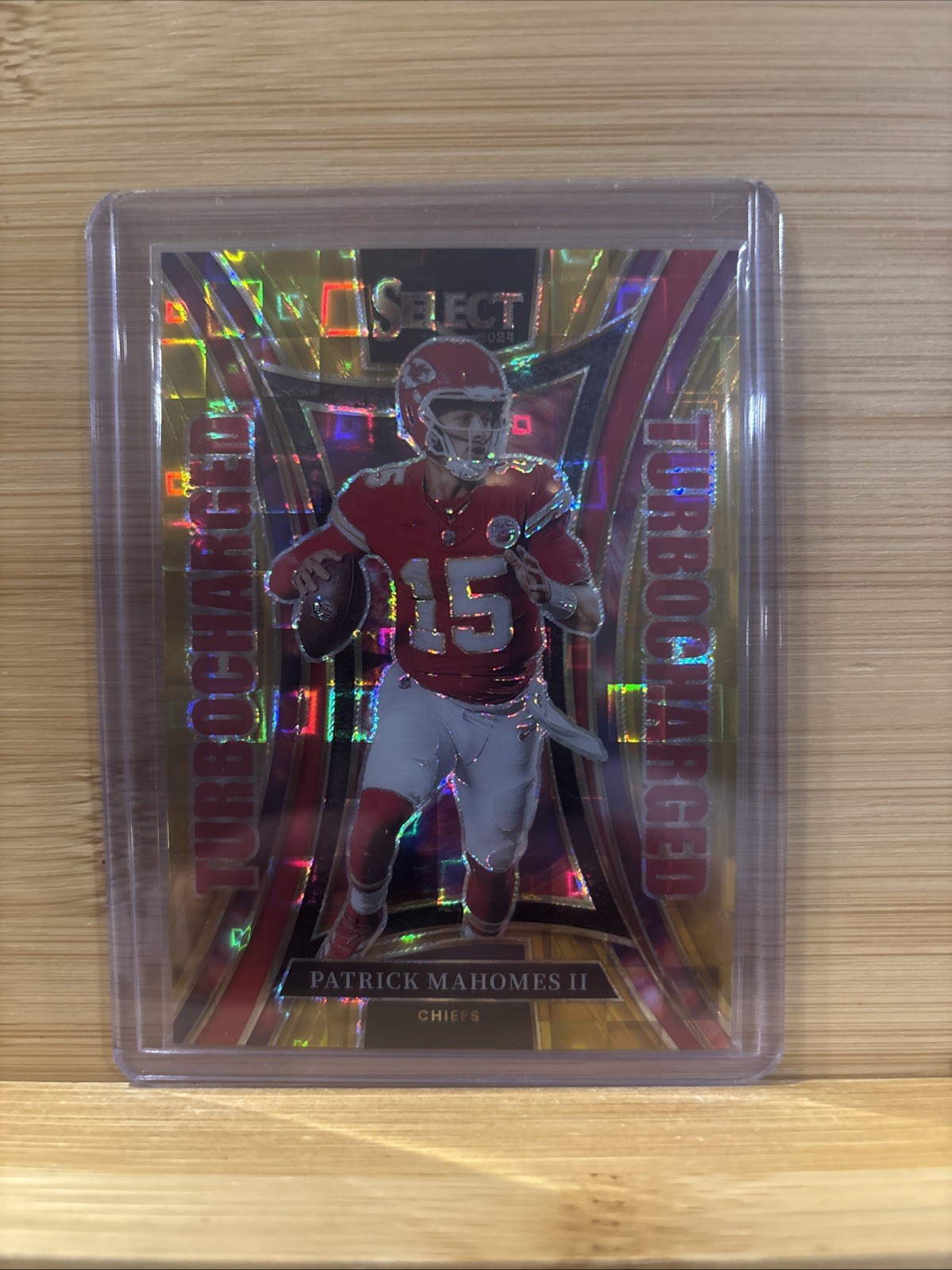 2024 Panini Select - Turbocharged Patrick Mahomes II Gold Prizm # 4/10 Chiefs 🔥
