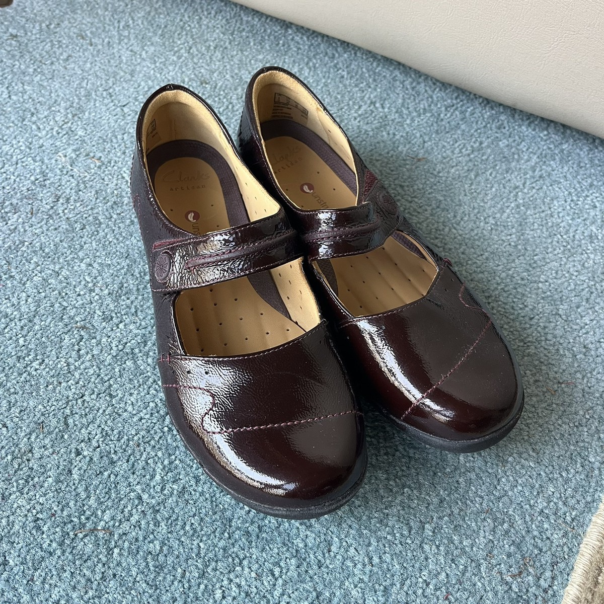 Ladies Shoes Clarks Unstructured Mary Jane Shoes NEW Clarks