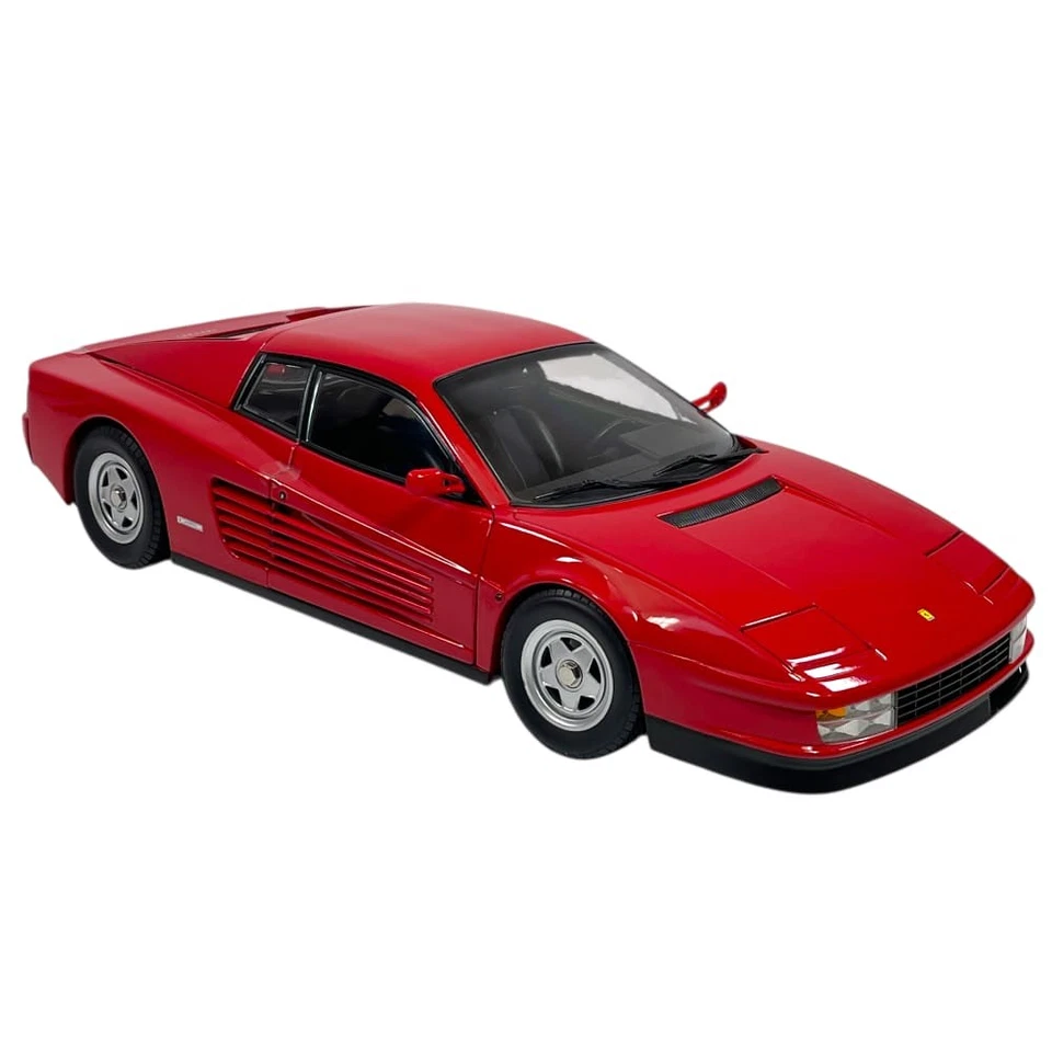 Modellino Auto KK 1/12 Ferrari Testarossa Red Black Interior 1984 - Immagine 3 di 4