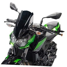Motorcycle Windshield Deflector with Mounting Bracket for Z400 Z250 Z 400 Smoke