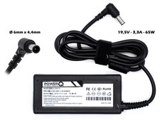 PowerQ Netzteil für Sony 65W 19,5V 3,3A (6x4,4)mm VGP-AC19V20 VGP-AC19V21 