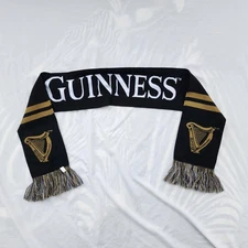 Guinness Scarf Warm And Cozy Double Sided Print Ireland 60 Inch Long