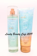 BATH BODY WORKS / AT THE BEACH / FRAGRANCE MIST BODY CREAM BUNDLE SET