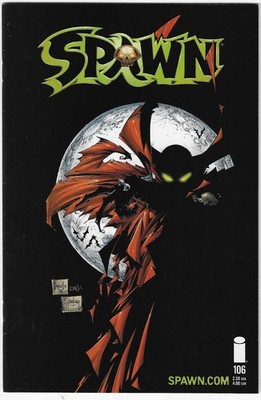 SPAWN #106 NM- 2001 SIGNED STEVE NILES GREG CAPULLO TODD MCFARLANE IMAGE COMICS
