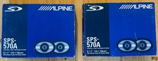 ALPINE SPS-570A 5  X 7 /6  X 8  2-Way Vintage...