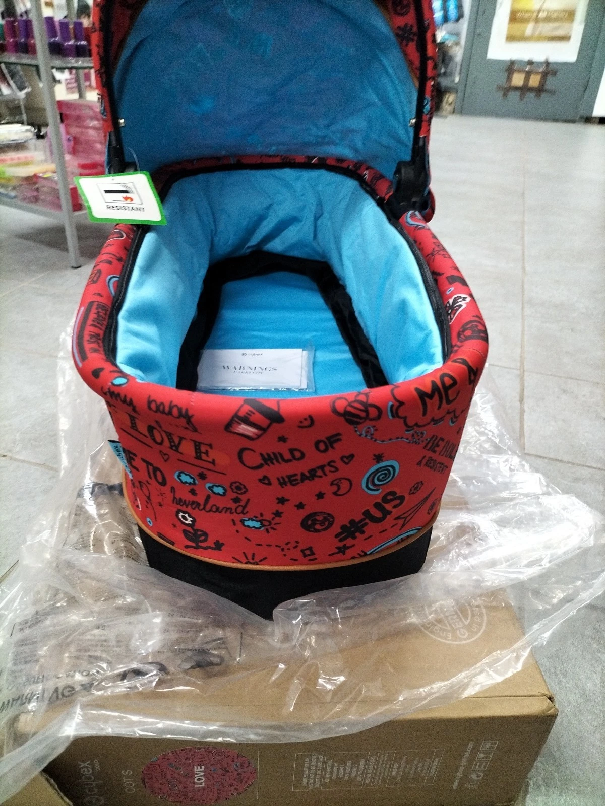 CYBEX GOLD COTS ( LOVE RED ) COT S FE UK R, 4 AVAILABLE, NEW ONLY ONE OF OPEN.
