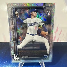 2025 Topps Series 2 Roki Sasaki RC Holo Foil #558 Dodgers