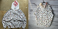 New Insane Clown Posse ICP All Over Print Logo Full Zip Hoodie s-6XL BOLI9SK