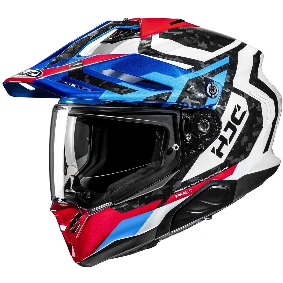 Casco De Moto Integral HJC RPHA60 Dakar MC21 Azul/Blanco/Rojo Brillante - Imagen 2 de 4