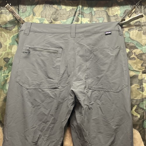 Patagonia Men's Quandary Pants 34 X 32 Style 55181 Gray - Picture 7 of 10