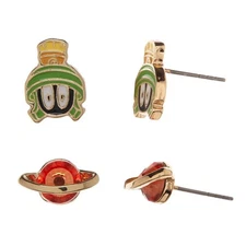 Marvin the Martian Earrings Looney Tunes Accessories -Earrings Marvin the