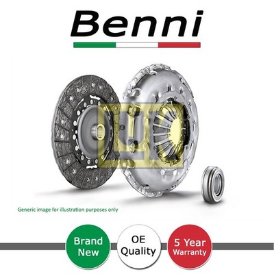3PC Clutch Kit Benni Fits Hyundai i10 2013-2019 1.0 + Other Models