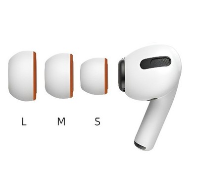 AirPods Pro 1 & 2 Memory Foam Ear Tips Ohrstöpsel Ersatz 1 Paar XS/S/M/L Weiß