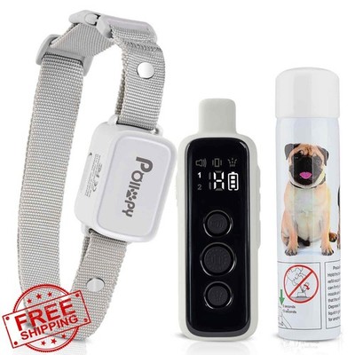 Citronella Dog Collar Remote Spray Vibration Beep