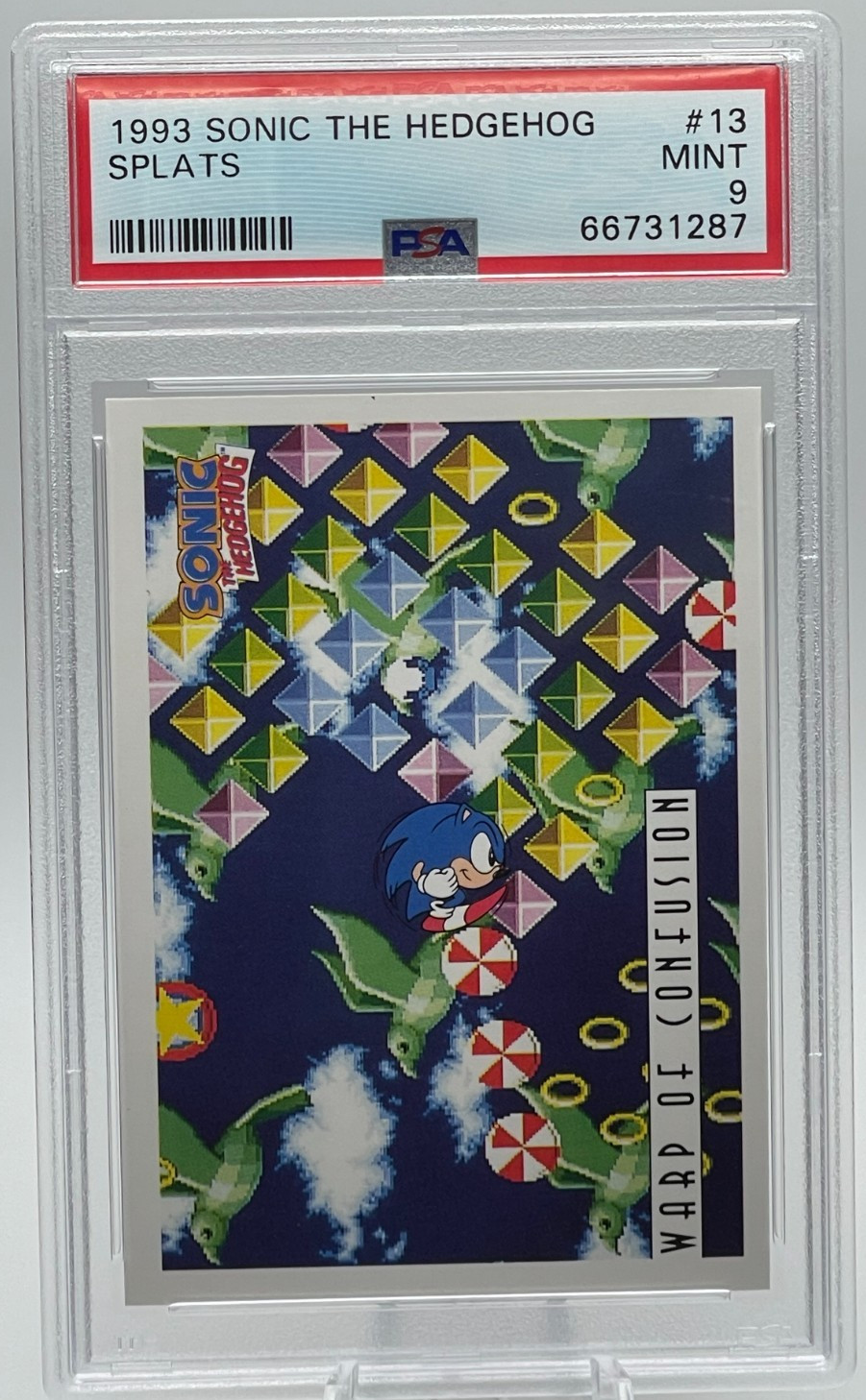 1993 SONIC THE HEDGEHOG #13 Splats front