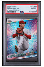 Shohei Ohtani 2024 Topps Series 2 Stars of MLB Insert SMLB-21 PSA 8 Dodgers