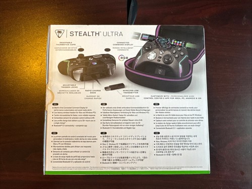 Turtle Beach Stealth Ultra Wireless Xbox Controller Black +Rapid Charge Dock NEW - Picture 2 of 2