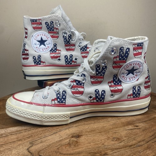 Converse Chuck 70 Election Day Damenschuhe USA rot weiß blau Größe 8 hohe Schuhe - Bild 2 von 11