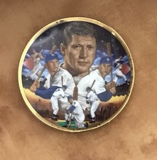 1989 Mickey Mantle Decorative Mini Plate New York Yankees  Sports Impressions