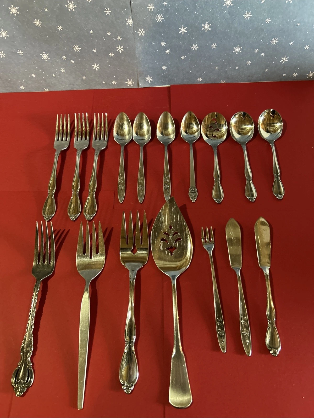 Oneida community stainless and other silverware