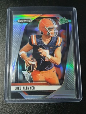 Luke Altmyer - Prizm Draft Picks 2025 - Illinois - Rated Prospect - Prizm