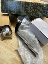 Brizo 694735-BLSL Litze 8" Towel Bar - Matte Black / Luxe Steel