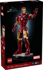 LEGO Marvel Iron Man Mark 3 Collectors' Edition Building Set, Poseable Super