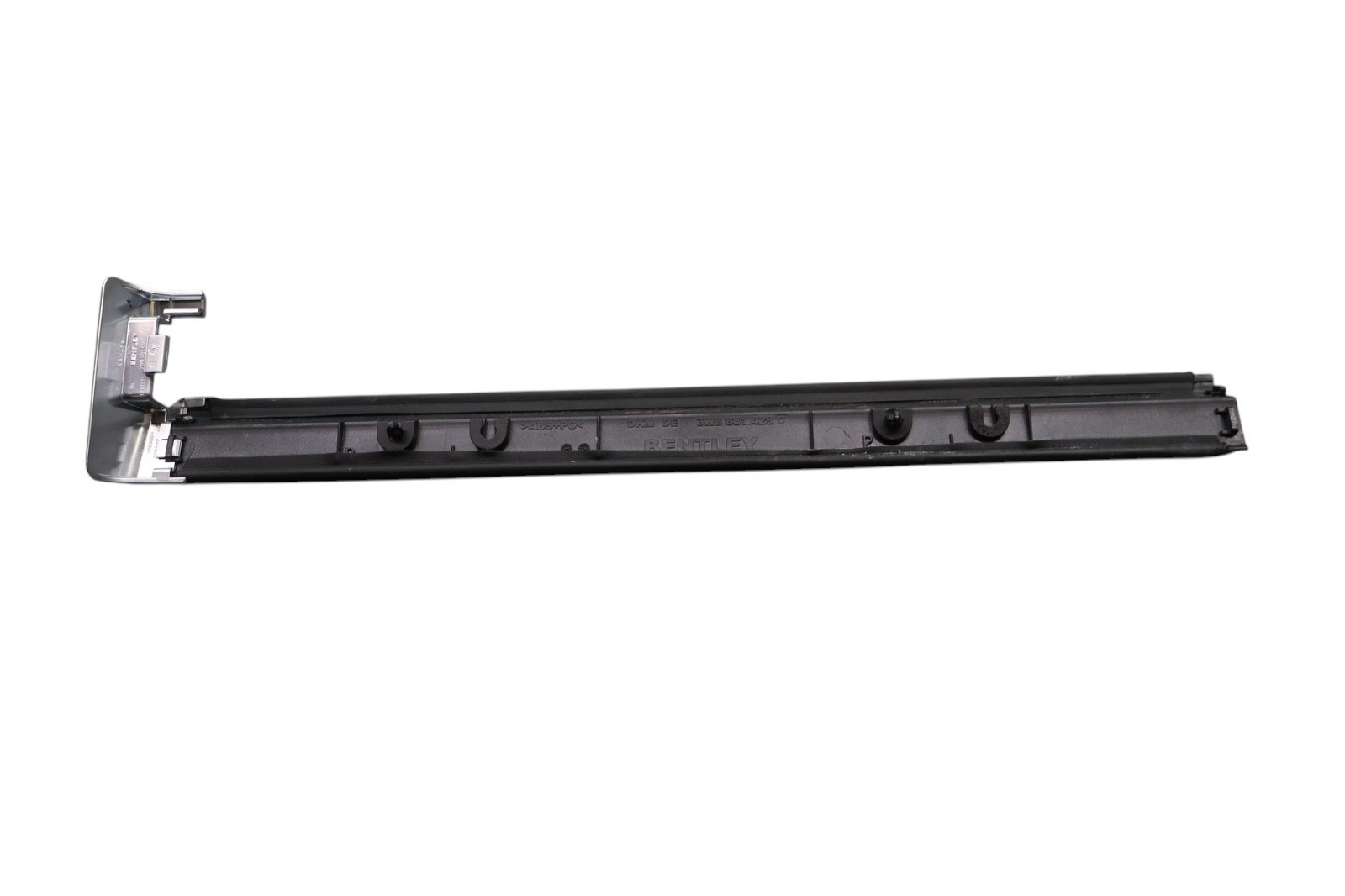 03-10 Bentley Continental GT Coupe Front Right Side Seat Cover Trim Black Oem