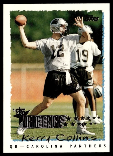 1995 Topps Kerry Collins Rookie Carolina Panthers #224