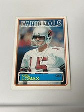 1983 Topps NFL Neil Lomax Arizona Cardinals