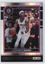 2024-25 Panini NBA Hoops Premium Box Set 91/199 Terance Mann #189 18en