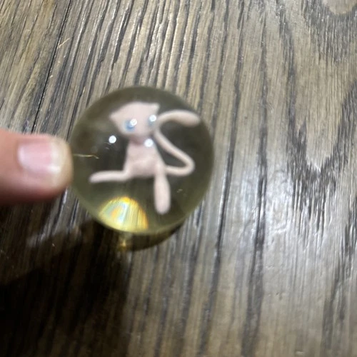 Vintage Rare 90s Mew Bounce Bouncy Nintendo Pokemon Ball Toy