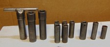Apex Lot of 11 Deep Sockets: 5518, 3214, 3514, 3512, 3412, Vintage
