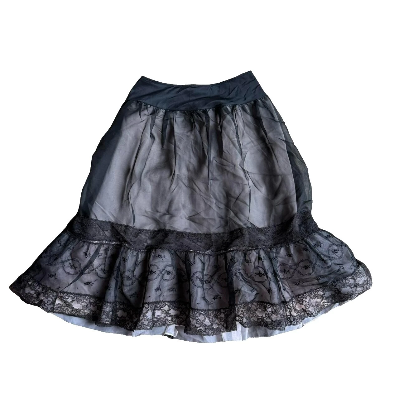 Black Vintage Skirts for Women