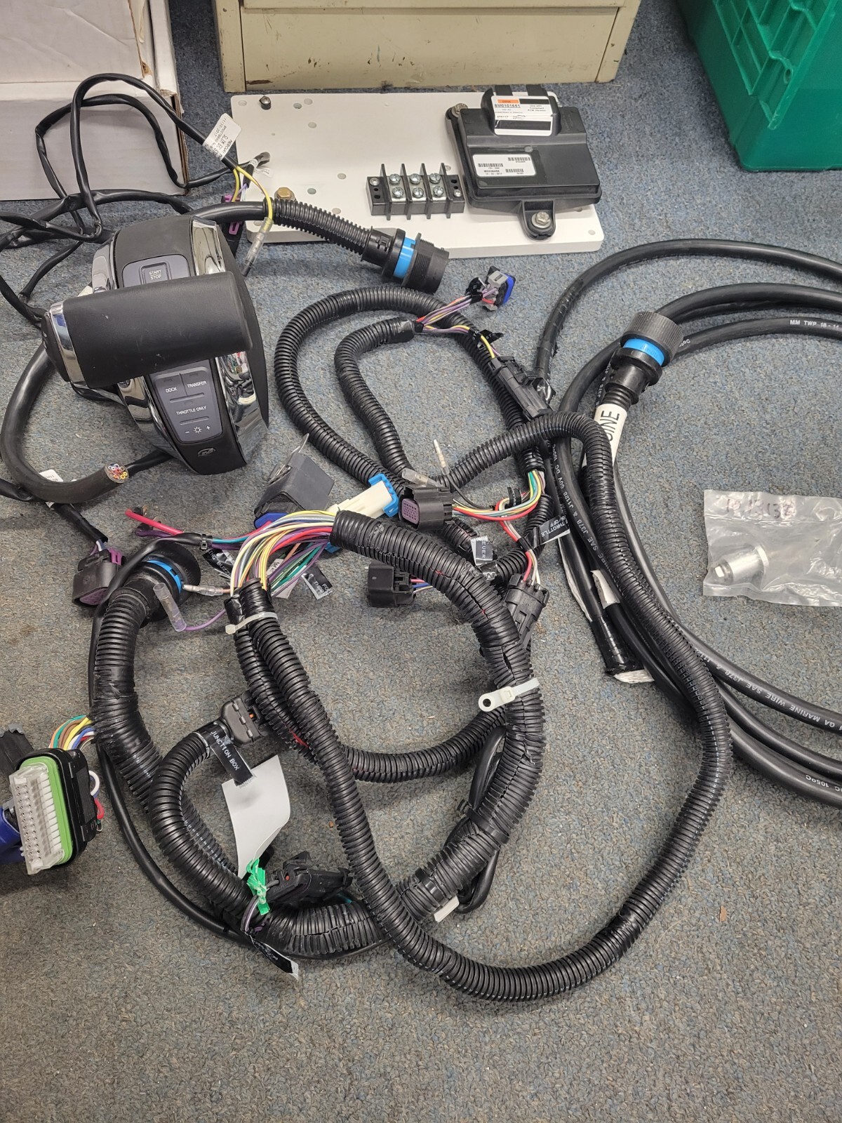 mercury-dts-control-box-8m0079291-with-engine-harness-ebay