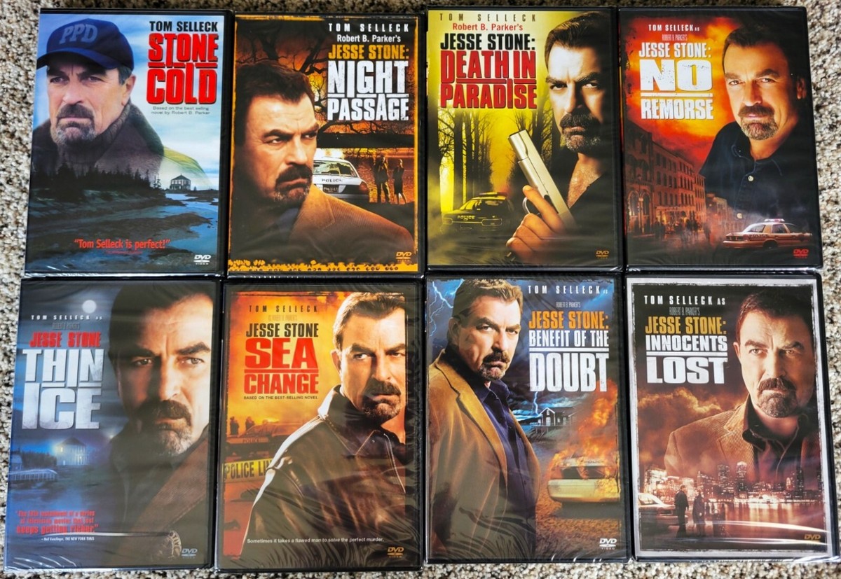 JESSE STONE 8 DVD LOT Movie Collection BRAND NEW! Sealed